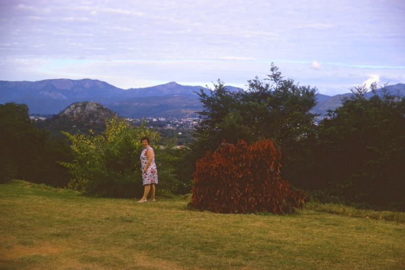 Joan in Vomba Mountains near Umtali Rhodesia May 1974.jpg